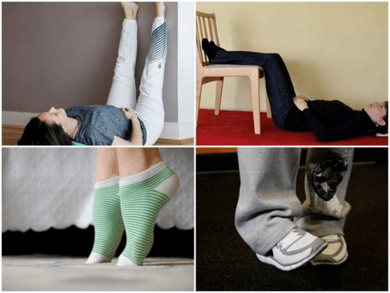 wellness gymnastics for the varicose veins of the legs