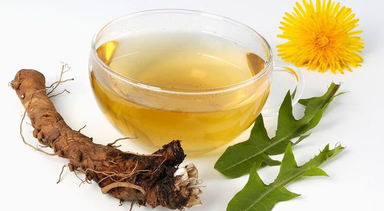 decoction of the dandelion roots with pelvic varicose veins